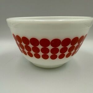 Pyrex 1960s Vintage  Dazzling Dots Bowl, 401 1 1/2 pint